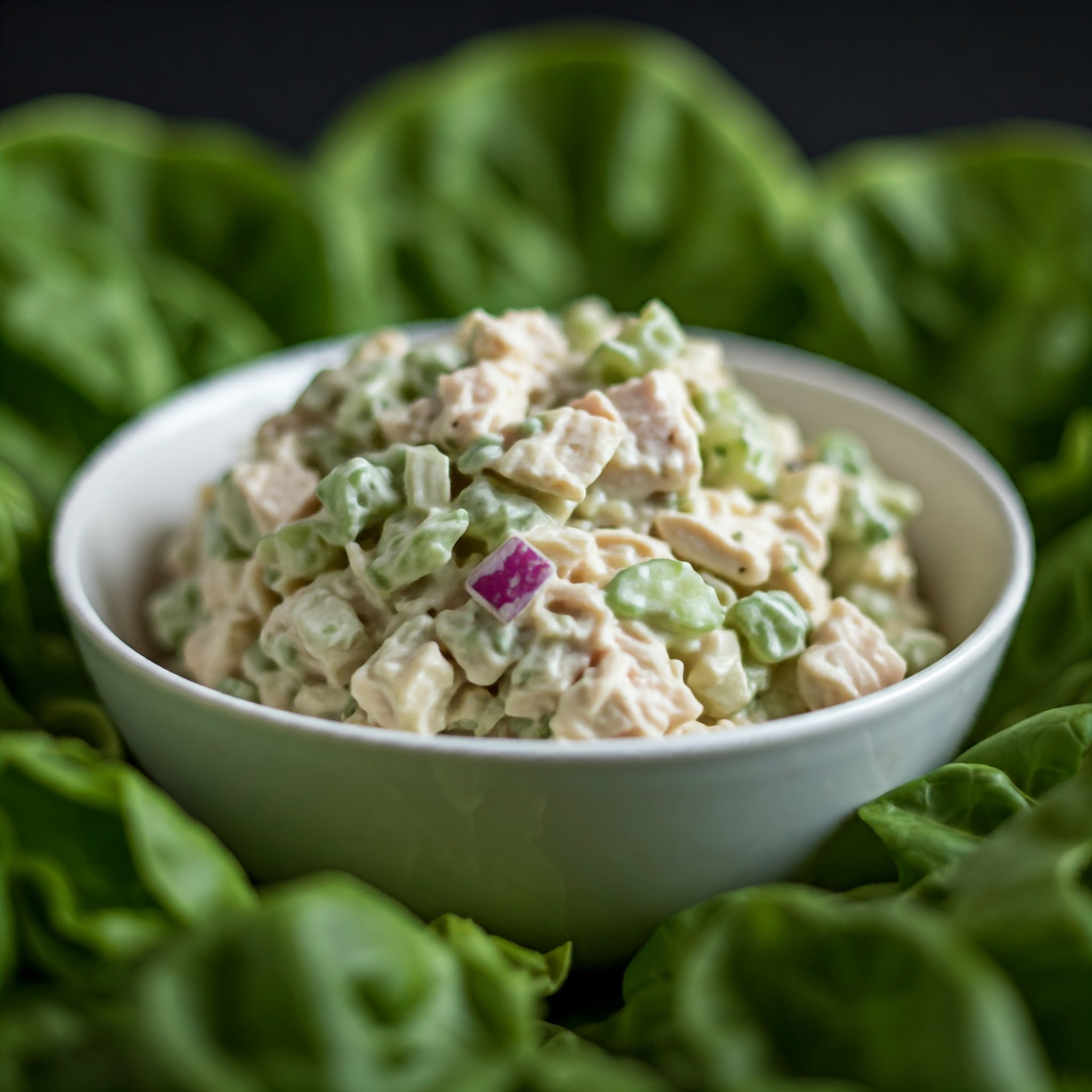 Keto-Friendly Creamy Avocado Chicken Salad